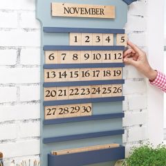 Woodsmith Perpetual Wall Calendar Plan 