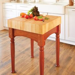 Woodsmith Butcher Block Standard Plan & Premium Shop Drawings 